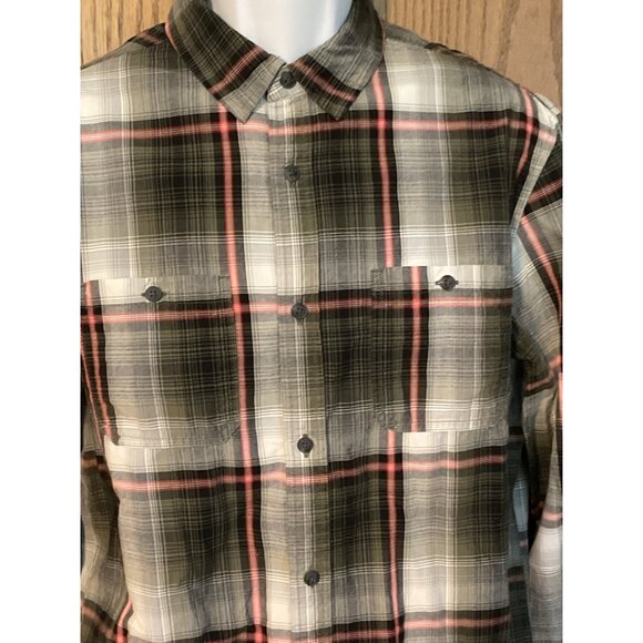 Urban Pipeline Awesomely Soft Ultimate Shirt M Plaid Long Sleeve Cotton - Picture 2 of 12